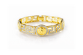 Diamond Medusa Bracelet 1.26 Cttw